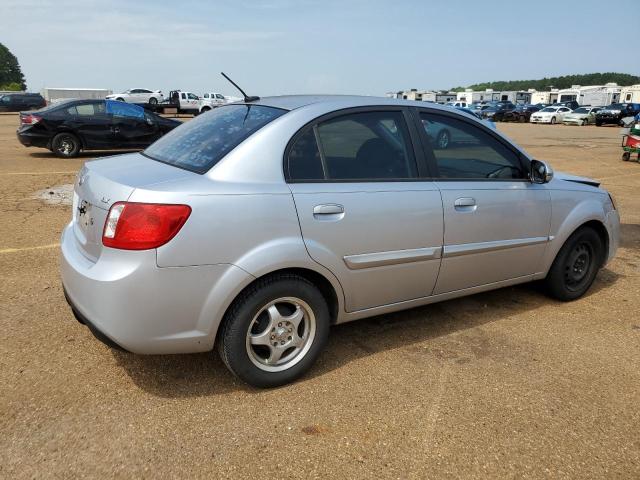 KNADH4A3XA6662402 - 2010 KIA RIO LX SILVER photo 3