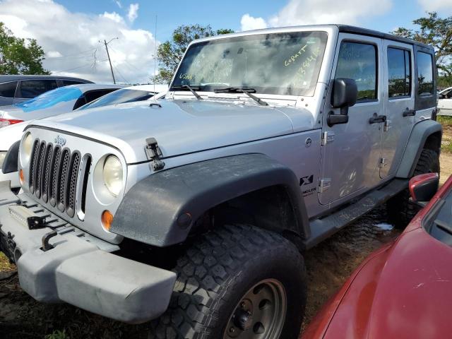 1J4GA391X8L506268 - 2008 JEEP WRANGLER U X SILVER photo 1