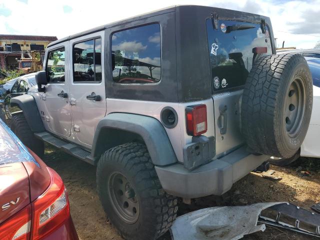 1J4GA391X8L506268 - 2008 JEEP WRANGLER U X SILVER photo 2