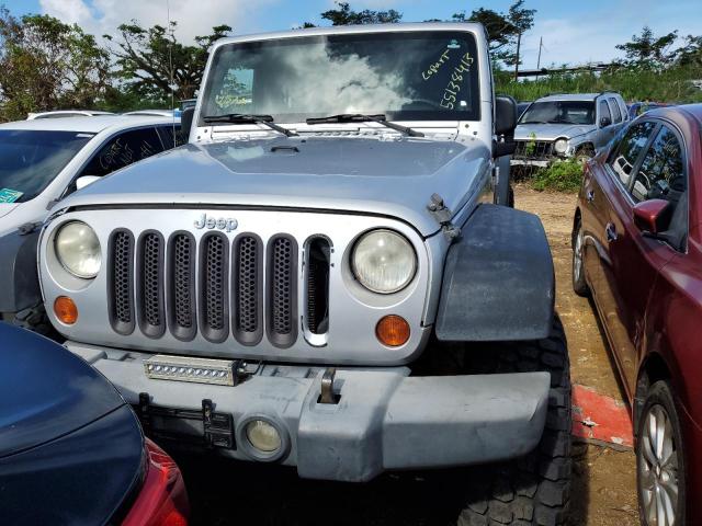 1J4GA391X8L506268 - 2008 JEEP WRANGLER U X SILVER photo 5