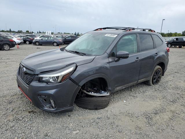 JF2SKAMC6LH588832 - 2020 SUBARU FORESTER SPORT GRAY photo 1