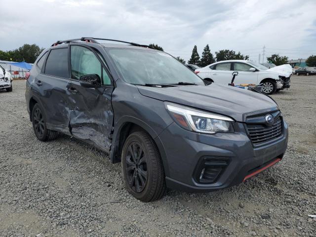 JF2SKAMC6LH588832 - 2020 SUBARU FORESTER SPORT GRAY photo 4