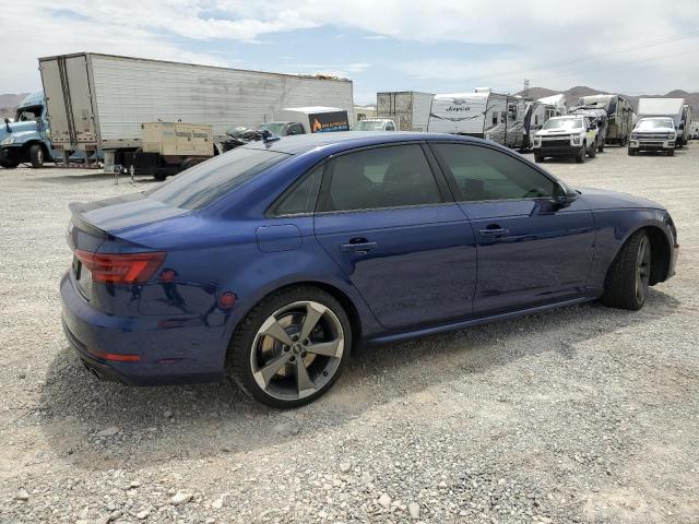 WAUB4AF47KA055147 - 2019 AUDI S4 PREMIUM PLUS BLUE photo 3