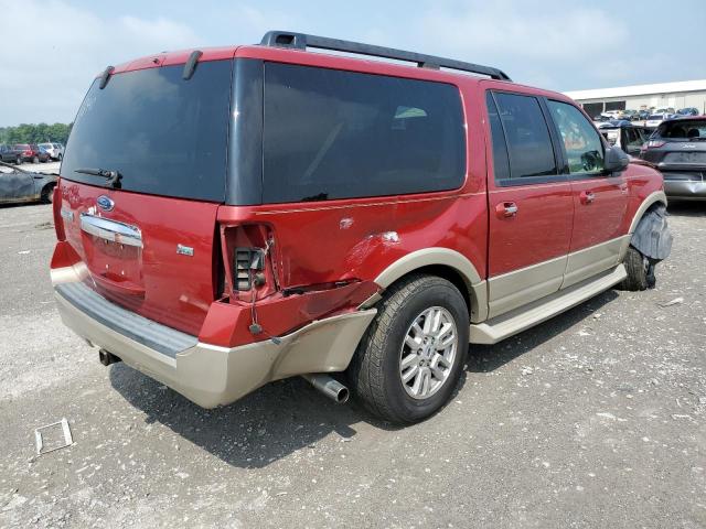 1FMFK18579LA12440 - 2009 FORD EXPEDITION EL EDDIE BAUER RED photo 3