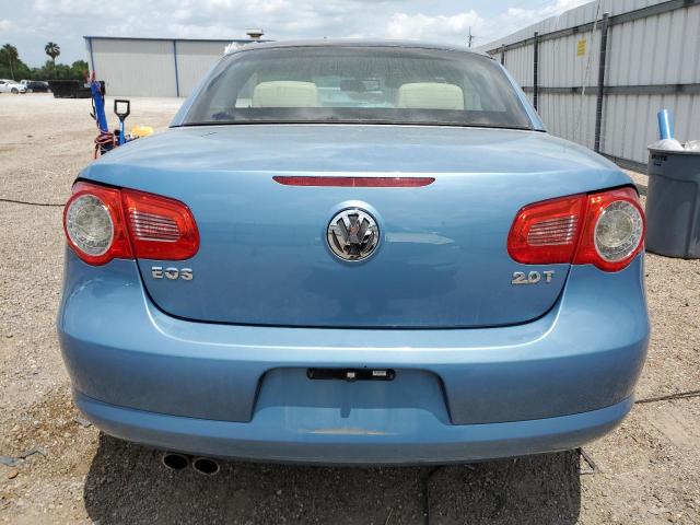WVWFA71F89V018474 - 2009 VOLKSWAGEN EOS LUX BLUE photo 6