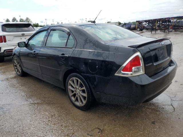 3FAHP07Z18R271153 - 2008 FORD FUSION SE BLACK photo 2