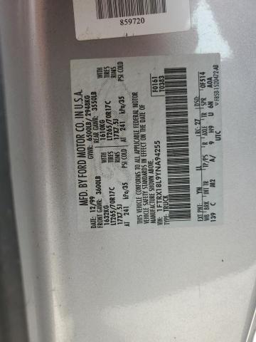 1FTRX18L9YNA94255 - 2000 FORD F-150 SILVER photo 13