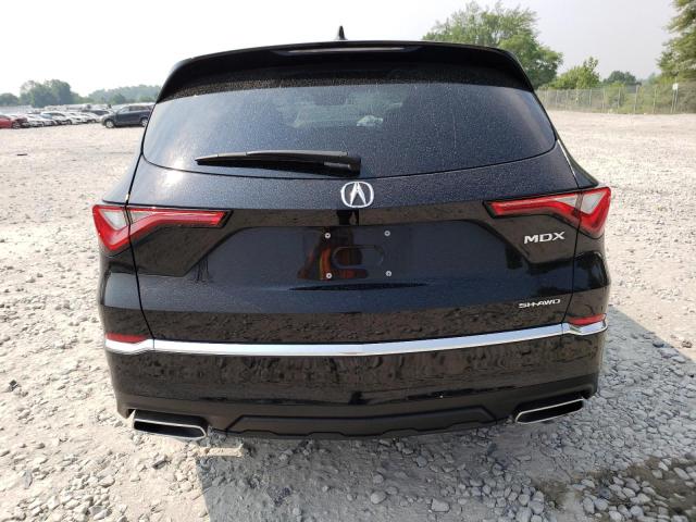 5J8YE1H47NL036504 - 2022 ACURA MDX TECHNOLOGY BLACK photo 6