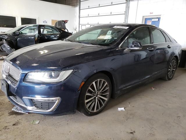 3LN6L5D97HR631486 - 2017 LINCOLN MKZ SELECT BLUE photo 1