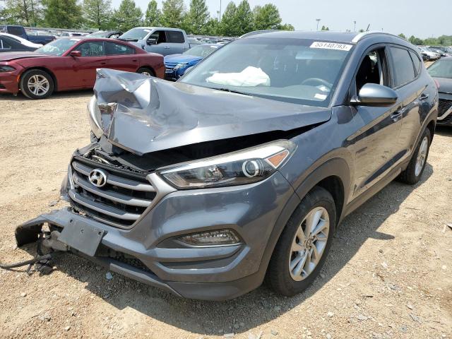 KM8J33A46GU027278 - 2016 HYUNDAI TUCSON LIMITED GRAY photo 1