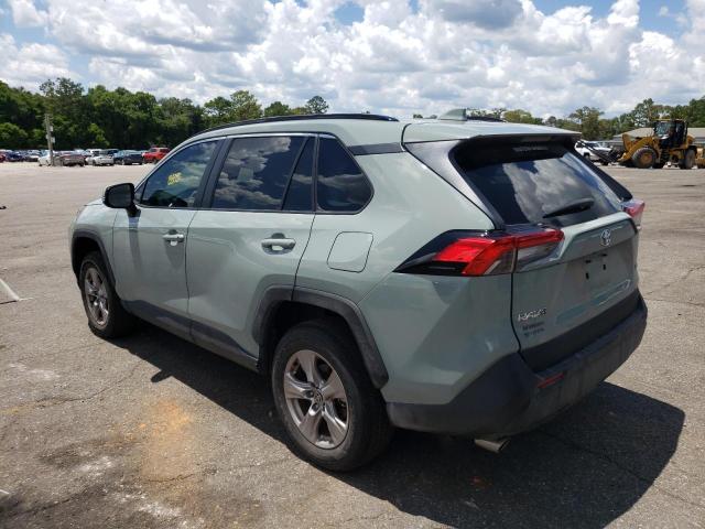 2T3W1RFVXNW186227 - 2022 TOYOTA RAV4 XLE GRAY photo 2