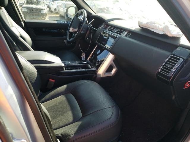 SALGS2SV9KA527537 - 2019 LAND ROVER RANGE ROVE HSE SILVER photo 5