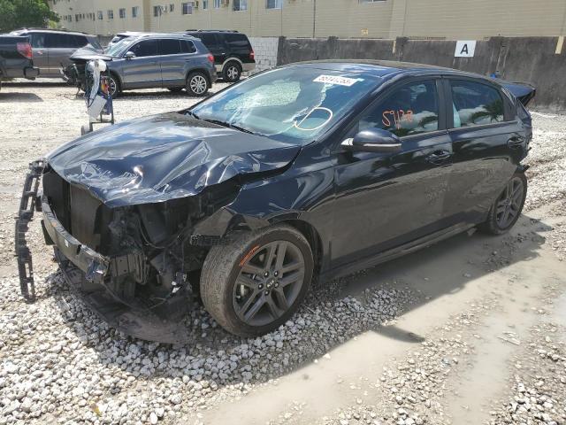 3KPF34AD0LE142449 - 2020 KIA FORTE GT LINE BLACK photo 1