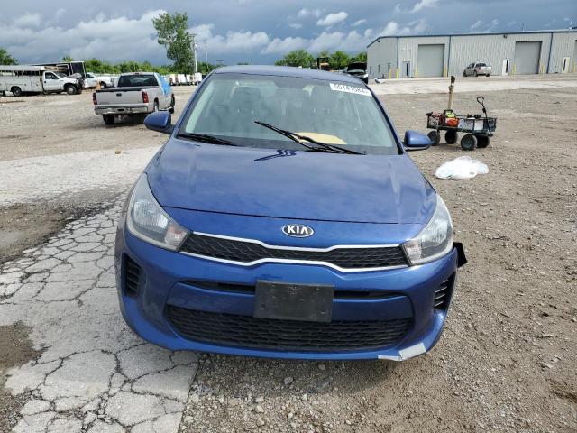 3KPA24AD0LE321717 - 2020 KIA RIO LX BLUE photo 5