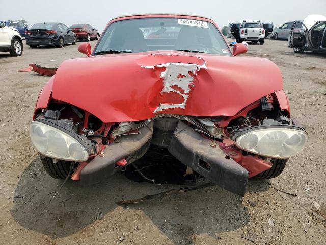 JM1NB353X20234878 - 2002 MAZDA MX-5 MIATA BASE RED photo 5