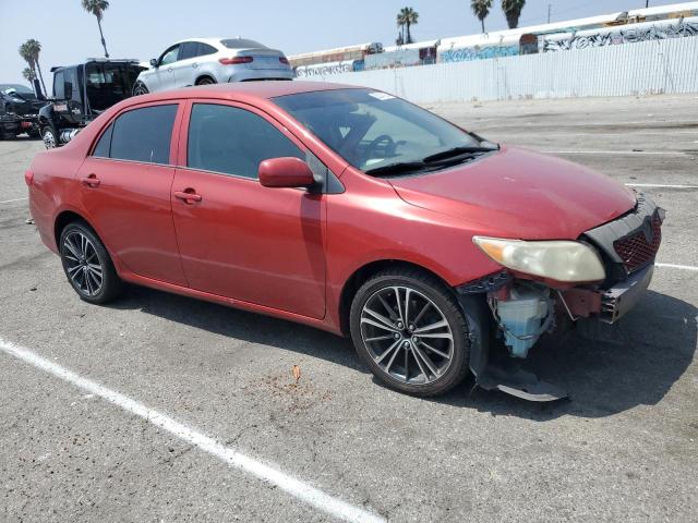 1NXBU40EX9Z067500 - 2009 TOYOTA COROLLA BASE RED photo 4