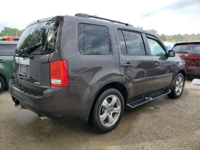 5FNYF4H70CB005621 - 2012 HONDA PILOT EXLN BROWN photo 3