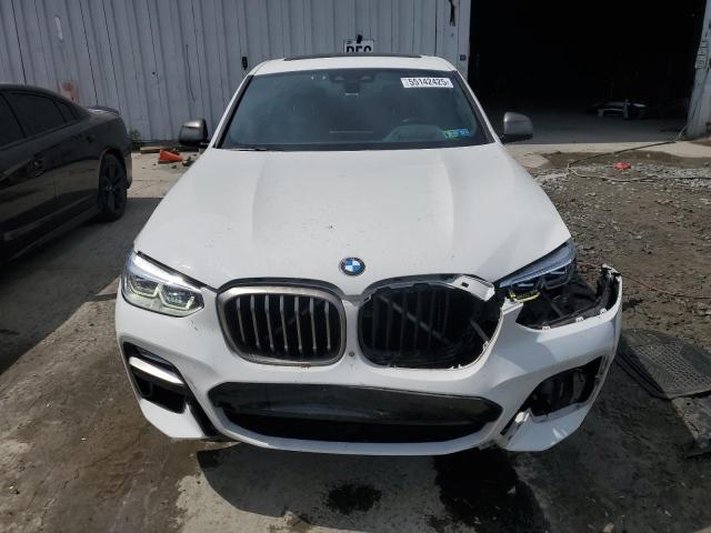 5UXUJ5C54K9A32775 - 2019 BMW X4 M40I WHITE photo 5