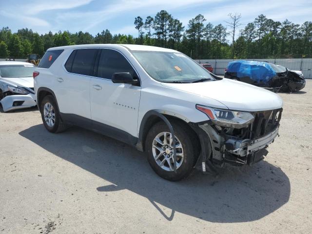 1GNERFKW0JJ158390 - 2018 CHEVROLET TRAVERSE LS WHITE photo 4