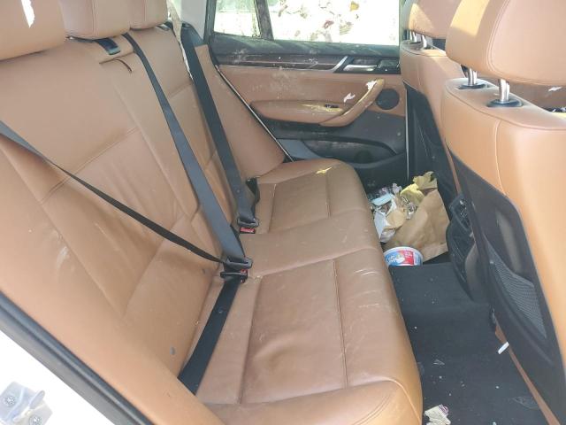 5UXWY3C51F0E95606 - 2015 BMW X3 XDRIVE28D WHITE photo 11