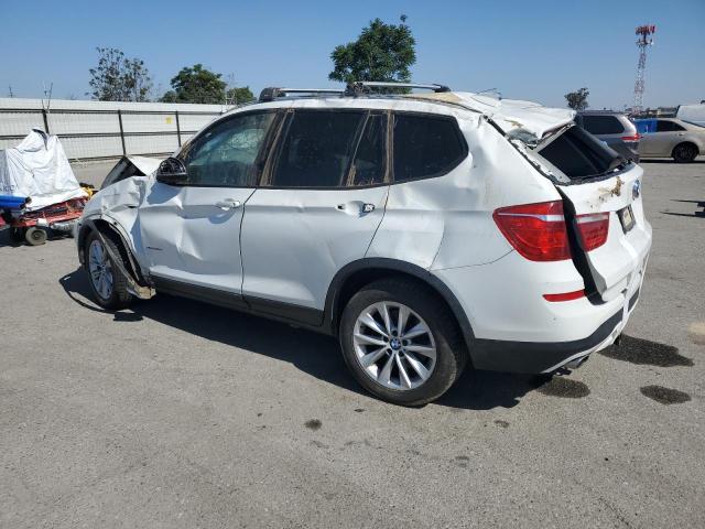5UXWY3C51F0E95606 - 2015 BMW X3 XDRIVE28D WHITE photo 2