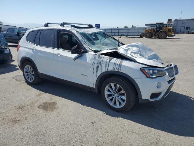5UXWY3C51F0E95606 - 2015 BMW X3 XDRIVE28D WHITE photo 4