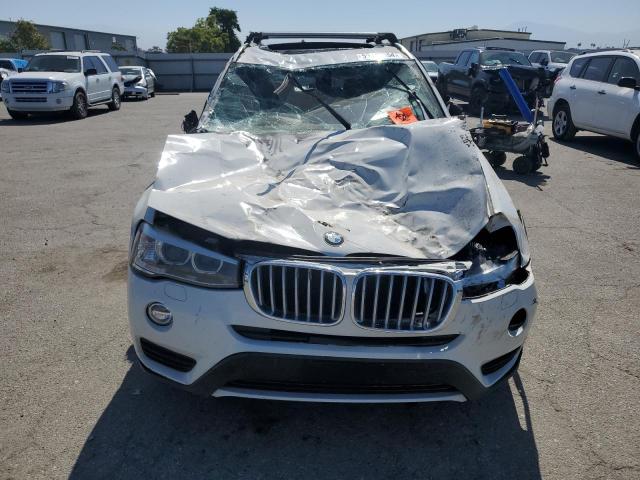 5UXWY3C51F0E95606 - 2015 BMW X3 XDRIVE28D WHITE photo 5