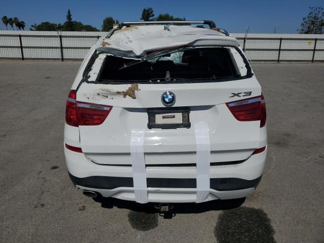 5UXWY3C51F0E95606 - 2015 BMW X3 XDRIVE28D WHITE photo 6