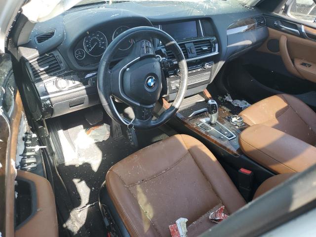 5UXWY3C51F0E95606 - 2015 BMW X3 XDRIVE28D WHITE photo 8