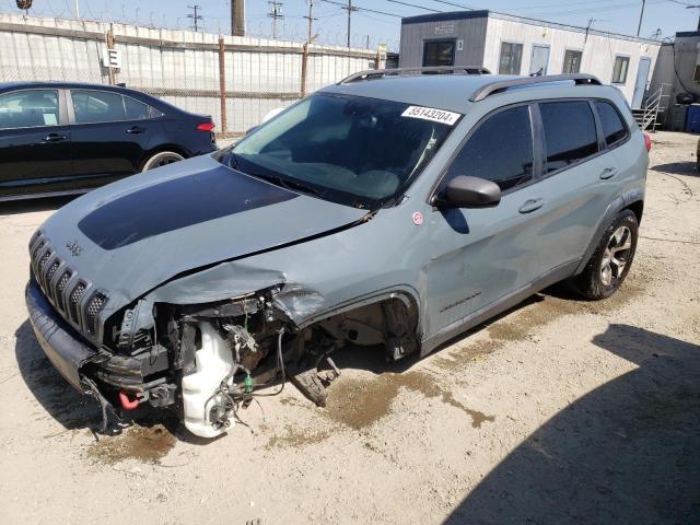 1C4PJMBS4EW239928 - 2014 JEEP CHEROKEE TRAILHAWK GRAY photo 1
