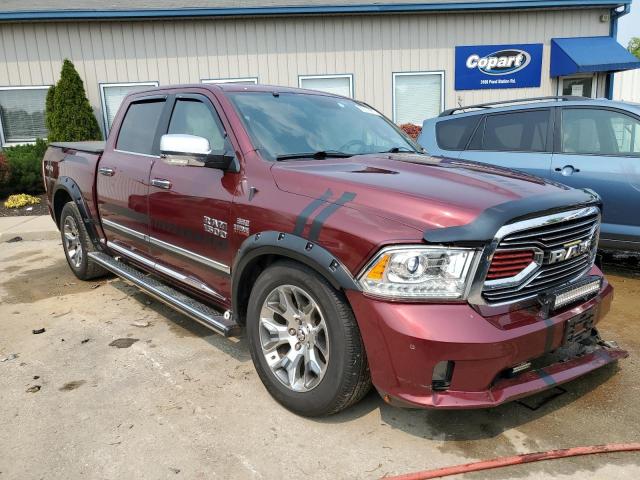 1C6RR7PT5HS733383 - 2017 RAM 1500 LONGHORN BURGUNDY photo 4