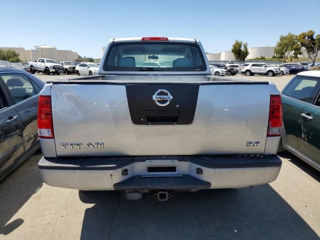 1N6AA06A87N235385 - 2007 NISSAN TITAN XE SILVER photo 6