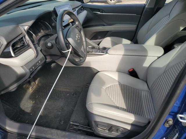 4T1T11BK7PU075114 - 2023 TOYOTA CAMRY SE NIGHT SHADE BLUE photo 7