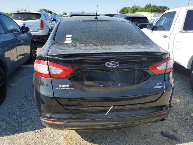 3FA6P0HD4FR104423 - 2015 FORD FUSION SE BLACK photo 6