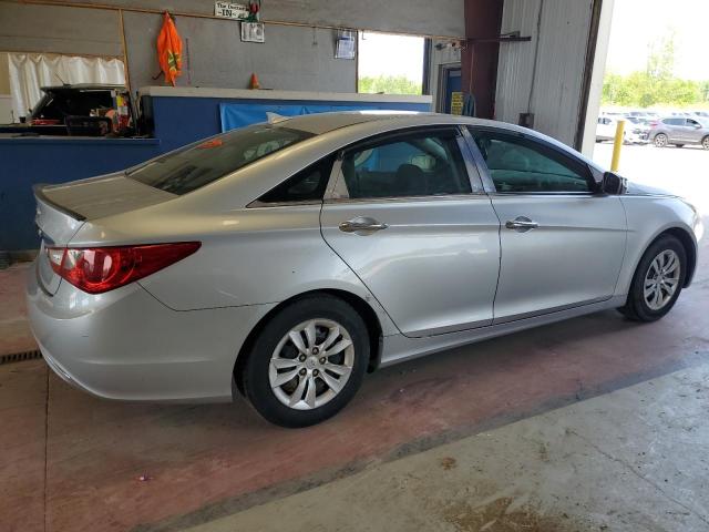 5NPEB4AC1CH491055 - 2012 HYUNDAI SONATA GLS SILVER photo 3