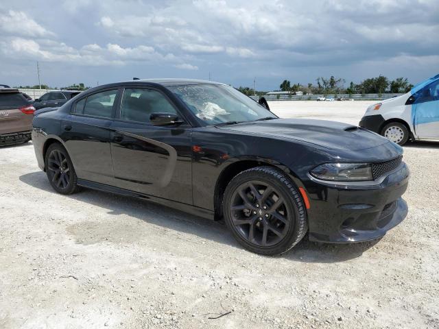 2C3CDXHG1NH227829 - 2022 DODGE CHARGER GT BLACK photo 4