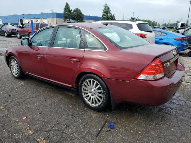 1MEHM42167G601661 - 2007 MERCURY MONTEGO PREMIER MAROON photo 2