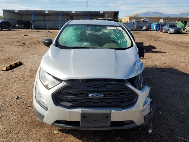 MAJ6S3FL5KC273191 - 2019 FORD ECOSPORT S SILVER photo 5