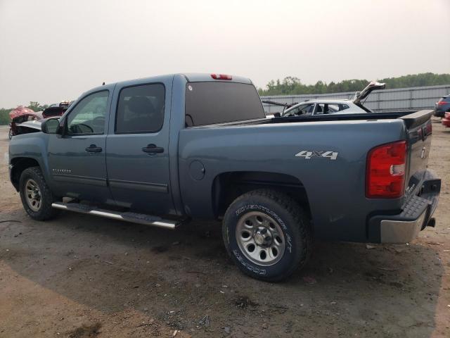 3GCRKREA4AG281627 - 2010 CHEVROLET SILVERADO K1500 LS BLUE photo 2