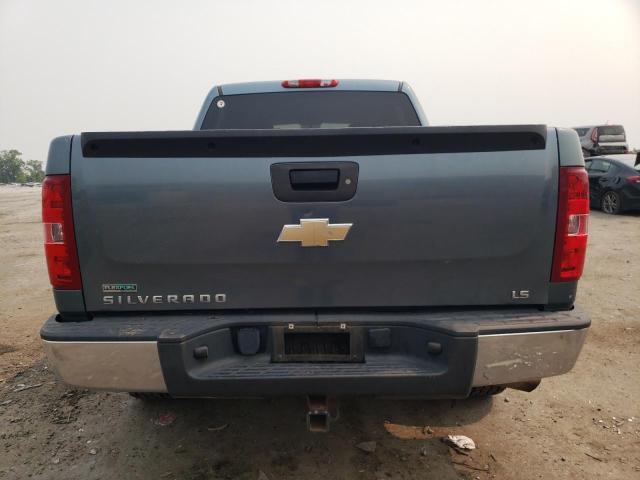 3GCRKREA4AG281627 - 2010 CHEVROLET SILVERADO K1500 LS BLUE photo 6