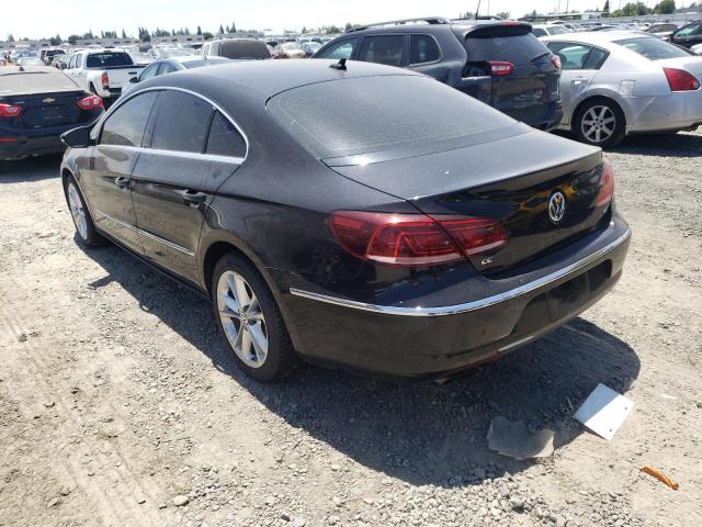 WVWBP7AN3GE508936 - 2016 VOLKSWAGEN CC BASE BLACK photo 2