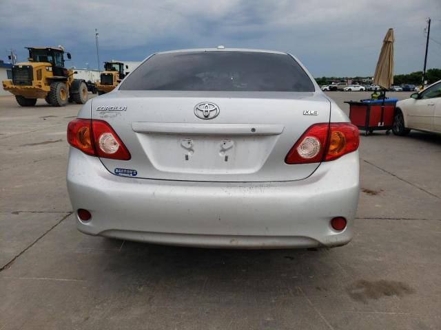 1NXBU40E19Z115093 - 2009 TOYOTA COROLLA BASE SILVER photo 6