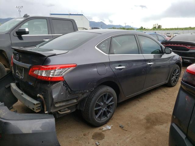 3N1AB7AP7EY220643 - 2014 NISSAN SENTRA S CHARCOAL photo 3