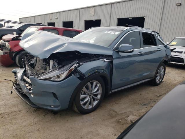 3PCAJ5CA6NF117318 - 2022 INFINITI QX50 ESSENTIAL BLUE photo 1