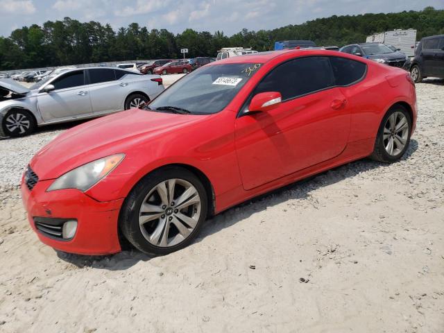 KMHHU6KH0AU008196 - 2010 HYUNDAI GENESIS CO 3.8L RED photo 1