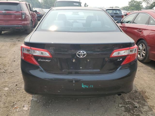 4T1BF1FKXEU393328 - 2014 TOYOTA CAMRY L BLACK photo 6