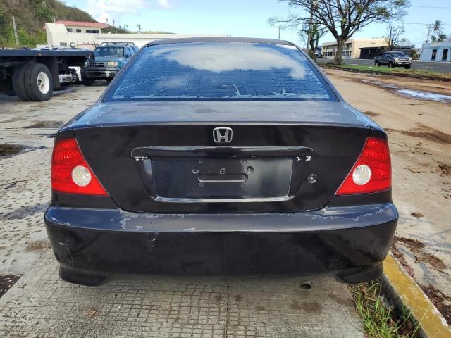 1HGEM21125L042741 - 2005 HONDA CIVIC DX VP Schwarz Foto 6