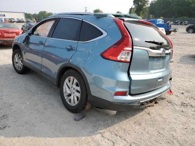 2HKRM4H75GH724428 - 2016 HONDA CR-V EXL BLUE photo 2