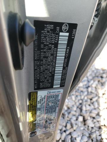 4T1BE32K56U140939 - 2006 TOYOTA CAMRY LE SILVER photo 12