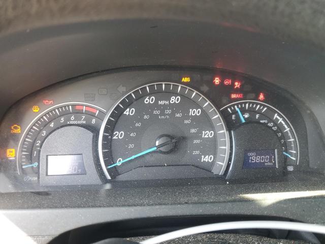 4T1BF1FK9CU039118 - 2012 TOYOTA CAMRY BASE BLACK photo 9